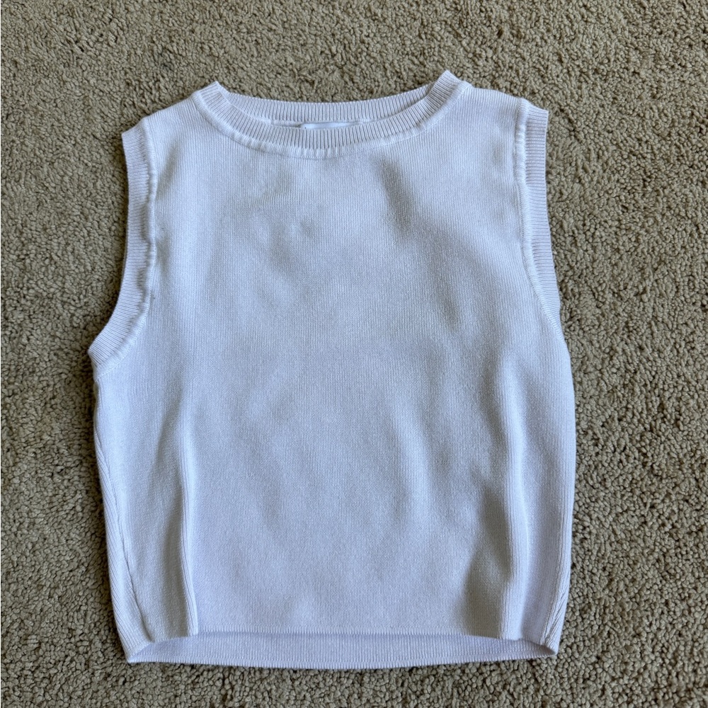 Ribbed Zara cropped tank